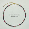 Riot Blush | Gemstone Necklace | Bead Riot Atelier