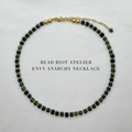 Envy | Gemstone Necklace | Bead Riot Atelier