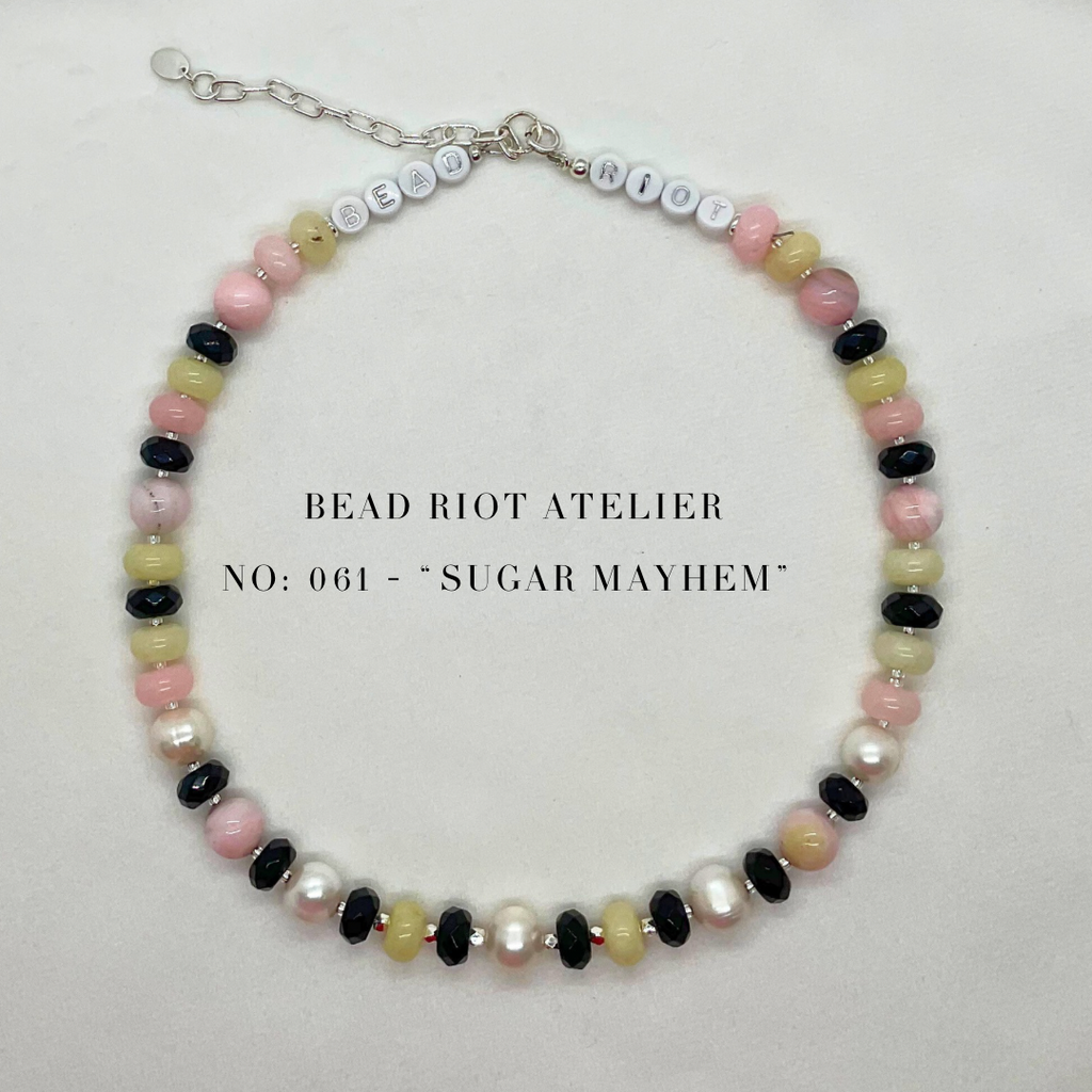 Sugar Mayhem | Gemstone Necklace | Bead Riot Atelier