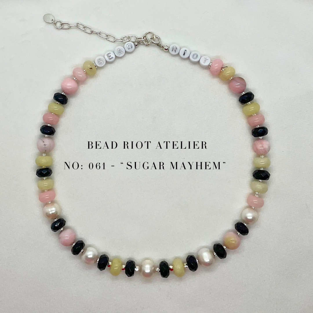 Sugar Mayhem | Gemstone Necklace | Bead Riot Atelier