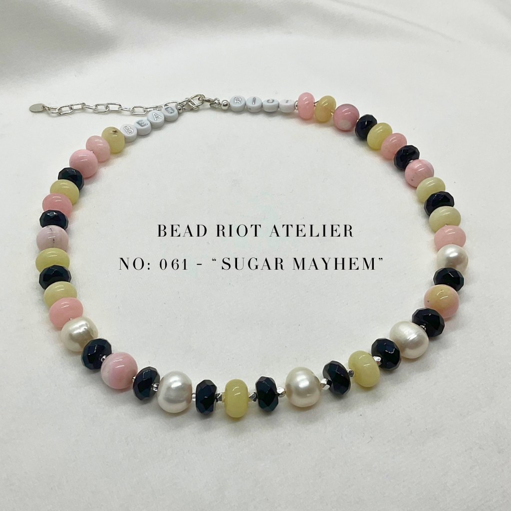Sugar Mayhem | Gemstone Necklace | Bead Riot Atelier