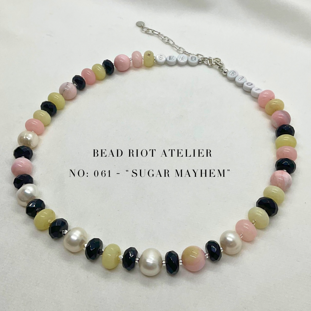 Sugar Mayhem | Gemstone Necklace | Bead Riot Atelier