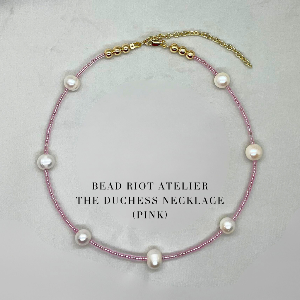 The Duchess Choker | Pearl Necklace | Bead Riot Atelier