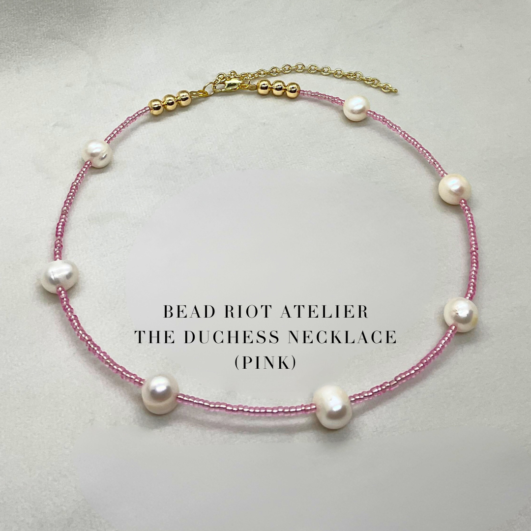 The Duchess Choker | Pearl Necklace | Bead Riot Atelier